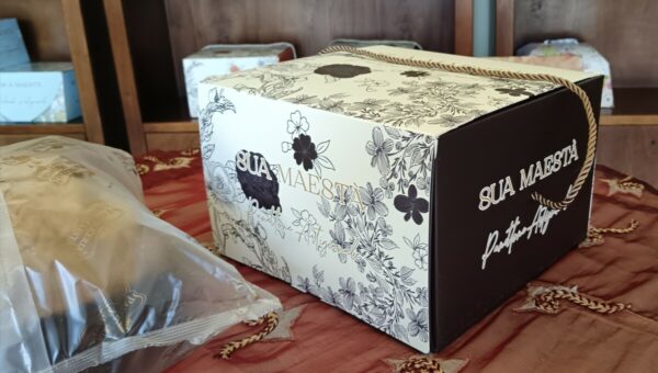 PANETTONE CON GOCCE DI CIOCCOLATO DA KG 1 LINEA FLOREALE